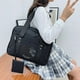 thumbnail image 4 of Bolso de uniforme Hugo para niñas de Gran capacidad 36 cm x 12 cm x 27 cm Negro, 4 of 10