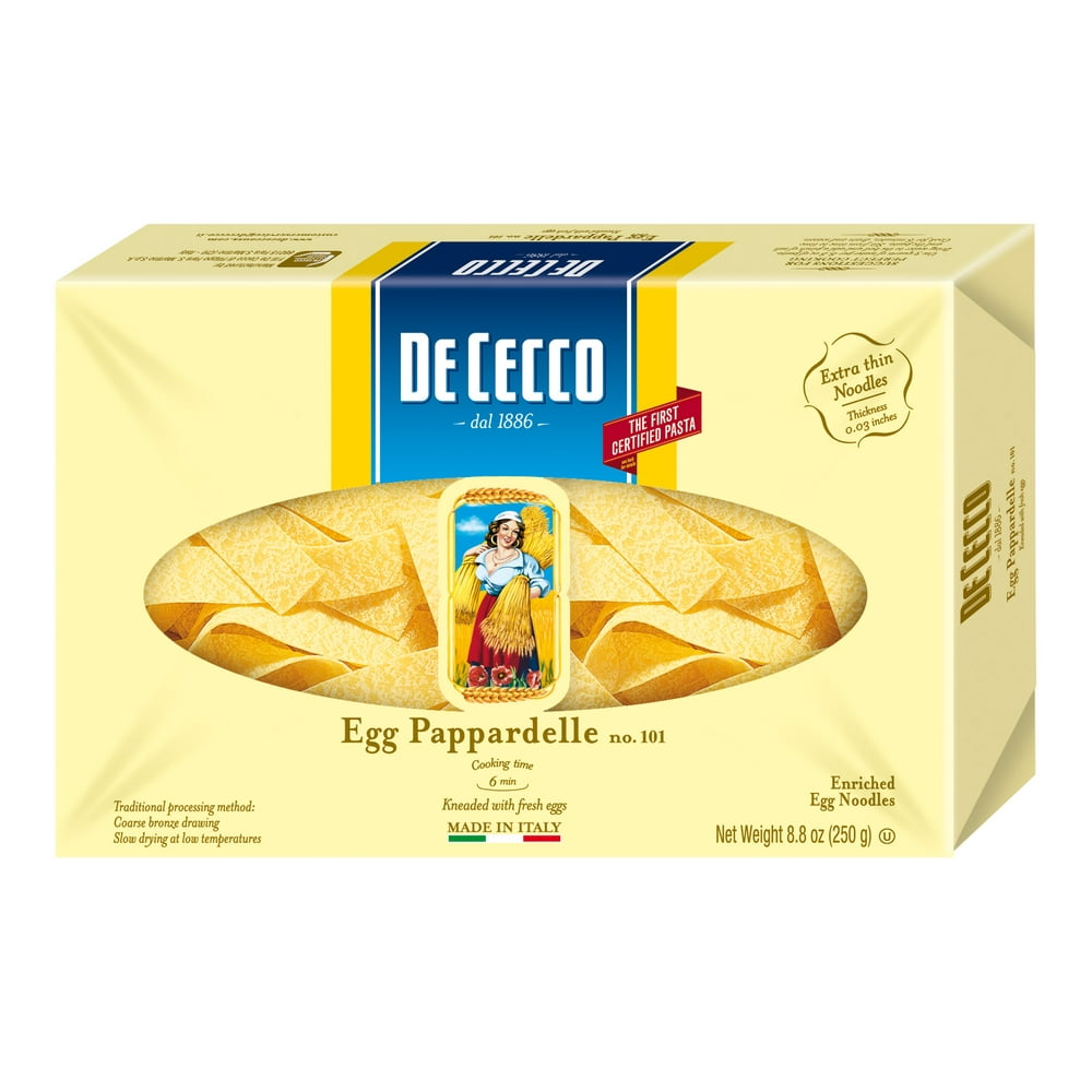 De Cecco Egg Pappardelle no.101 Pasta, 16 oz