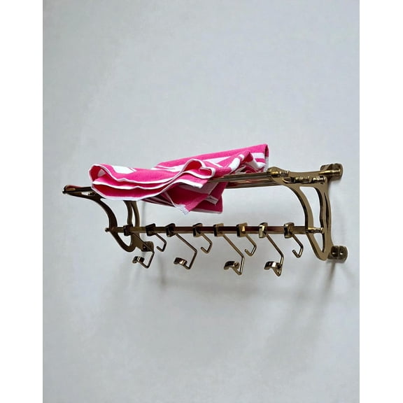 ZAINAB HANDICRAFT Modern Bathroom Handmade Wall Mounted Home Decor Towel Holder
