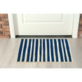 thumbnail image 2 of Mainstays Blue Summer Stripes Coir Outdoor Doormat, 18"x30", 2 of 8