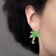 thumbnail image 3 of (Vacaciones en Piña) 10 Pares Aretes Diamantes Punto Creativos Forma Irregular DIY (diamante Punto Doble Cara), 3 of 8