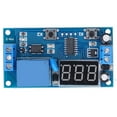 thumbnail image 1 of LiebeWH Time Delay Relay, 12V Timer Controller Module  Delay Relay Module Adjustable Countdown Control Switch, 1 of 8
