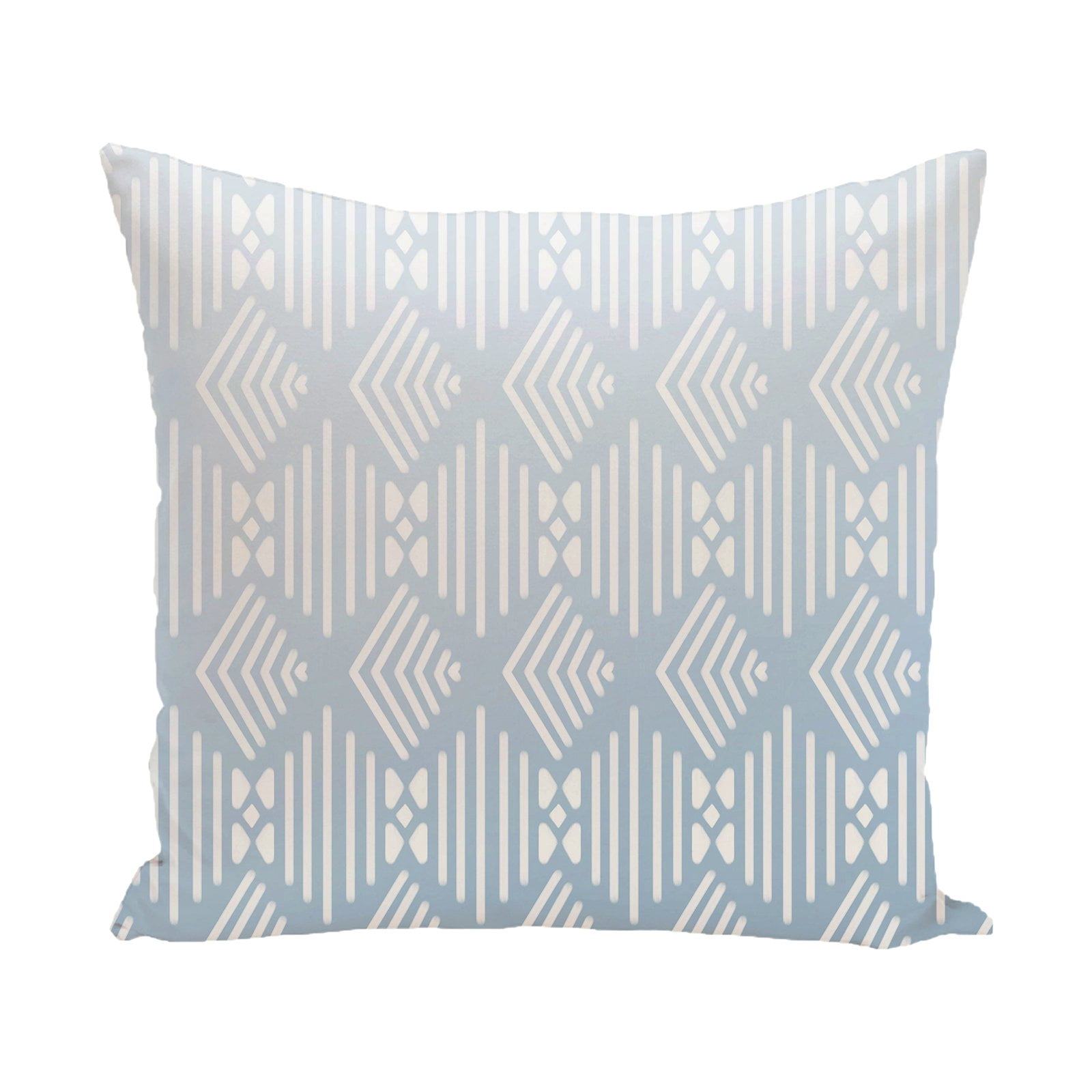 Simply Daisy 16" x 16" Fishbones Geometric Print Pillow