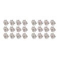 thumbnail image 1 of Servilleteros de metal Injueey paquete de 12 Colorfast Decoraciones Plata, 1 of 6