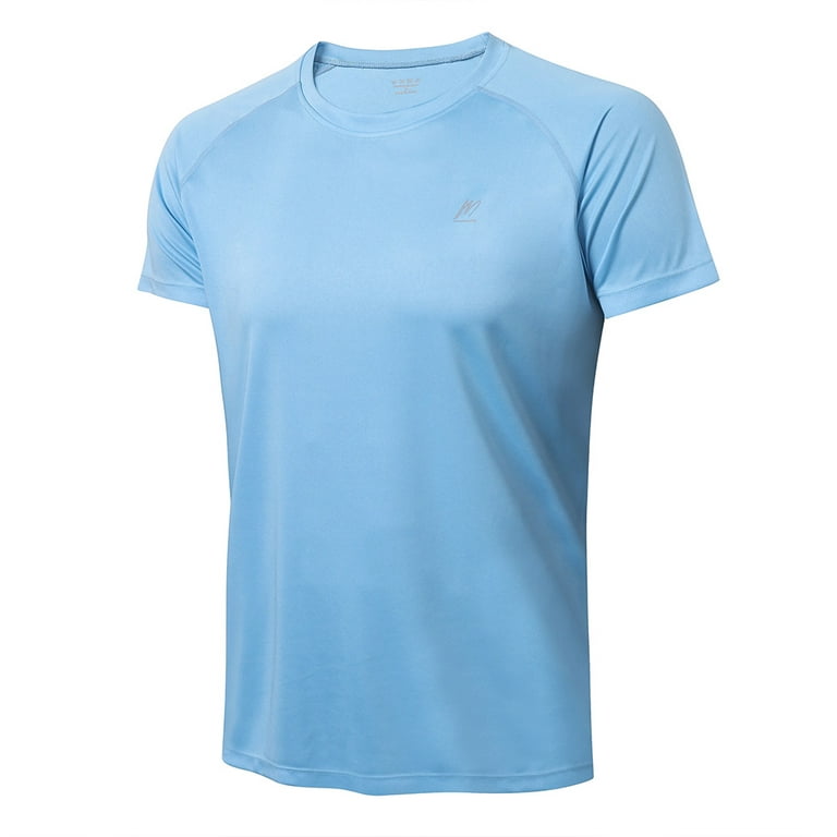 MEETWEE Men's UPF 50+ UV Sun Protection T Shirts, Quick Dry Short Sleeve  Swim Shirt Athletic Tee Rash Guard Workout Sport Running