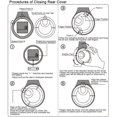 thumbnail image 4 of Reloj de pared para baño NQ Rosa Impermeable silencioso, 4 of 4