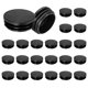 thumbnail image 1 of Uxcell 50 Paquete Tapones Plásticos Redondos, Inserciones de Tubo de Muebles de 1.8 Pulgadas para Postes de Tubo/Sillas/Tuberías Metálicas [Negro], 1 of 6