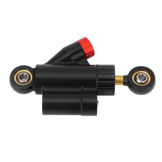Universal Motorcycle Steering Damper 6061 Aviation Aluminum Alloy with High Strength Design for Directional Stability, Vibration Balancing Rod for Easy Install, Suitable for All