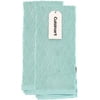Cuisinart Bamboo Kitchen Towels, 2pk Pastel Turquoise - Soft, Absorbent, Durable Kitchen Hand Towels Set - Quick Drying Bamboo Cotton Blend Perfect for Drying Dishes or Hands, 16 x 26 Inches