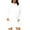 White, variant on Hvot&aat Women Hoodies Dress Fall Solid Color Casual Long Sleeve Mini Dresses Pullover Hooded Sweatshirts with Pockets