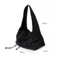 thumbnail image 3 of Women Shoulder Bag, Lightweight Fashion Nylon Drawstring Closure Versatile Tote, 3 of 4
