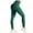 Dark Green, variant on Resivox Women's High Waisted Seamless Yoga Pants - Contouring Hip-Lifting Leggings, Moisture-Wicking Fabric for Workouts & Daily Activities, Neutral Solid Color Hot Pink M