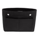 thumbnail image 2 of Bolso cosmético del bolso del organizador del bolso de las mujeres Bolso del del monedero Bolso de asas de múltiples bolsillos de fieltro Negro Baoblaze Inserte el organizador del monedero, 2 of 7