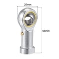 thumbnail image 2 of Uxcell Spherical Rod End Self lubricated Joint Bearing Right Hand Female Thread Connector 10mm, 2 of 6