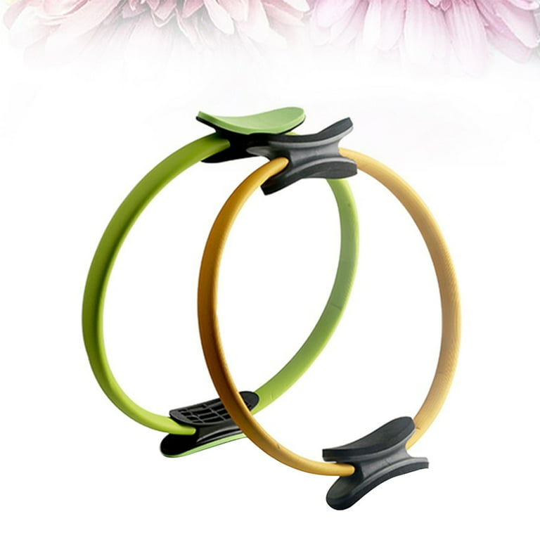 Yoga wheel cheap with handles