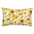 thumbnail image 1 of Fotbe Beautiful Countryside Sunflower Funda de Almohada Decorativa Estilo Occidental, Lujo en Algodón, Fundas para Almohadas King, Cojín Estampado para Decoración del Hogar-16"x24", 1 of 6