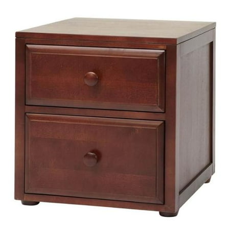 Kids 2 Drawer Wooden Night Stand