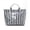 Black, variant on Transparent PVC Rainbow Striped Tote Bag, Waterproof Clear Summer Beach Bag, Large Capacity Travel Shopper for Women