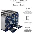 thumbnail image 5 of Laura Ashley 4 Slice Toaster, Elveden Navy, 5 of 5