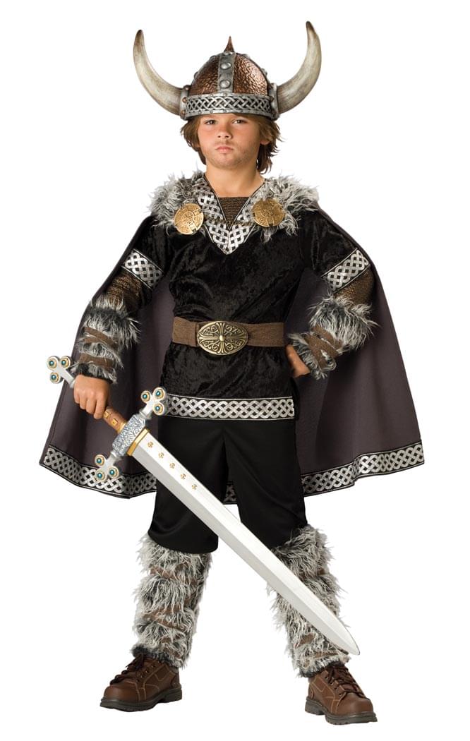 viking warrior boy pants & cape designer costume child - Walmart.com