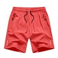 thumbnail image 4 of HAOTAGS 5pc Athletic Shorts for Big Boys (3-14) Lightweight Quick Dry Sport Shorts for Kids Khaki Size 9/10, 4 of 7