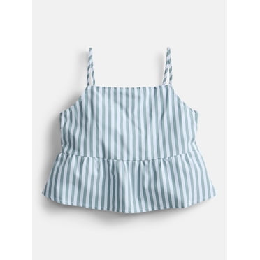 Weekend Academy Girls Cotton Babydoll Tank Top, Sizes 4-18