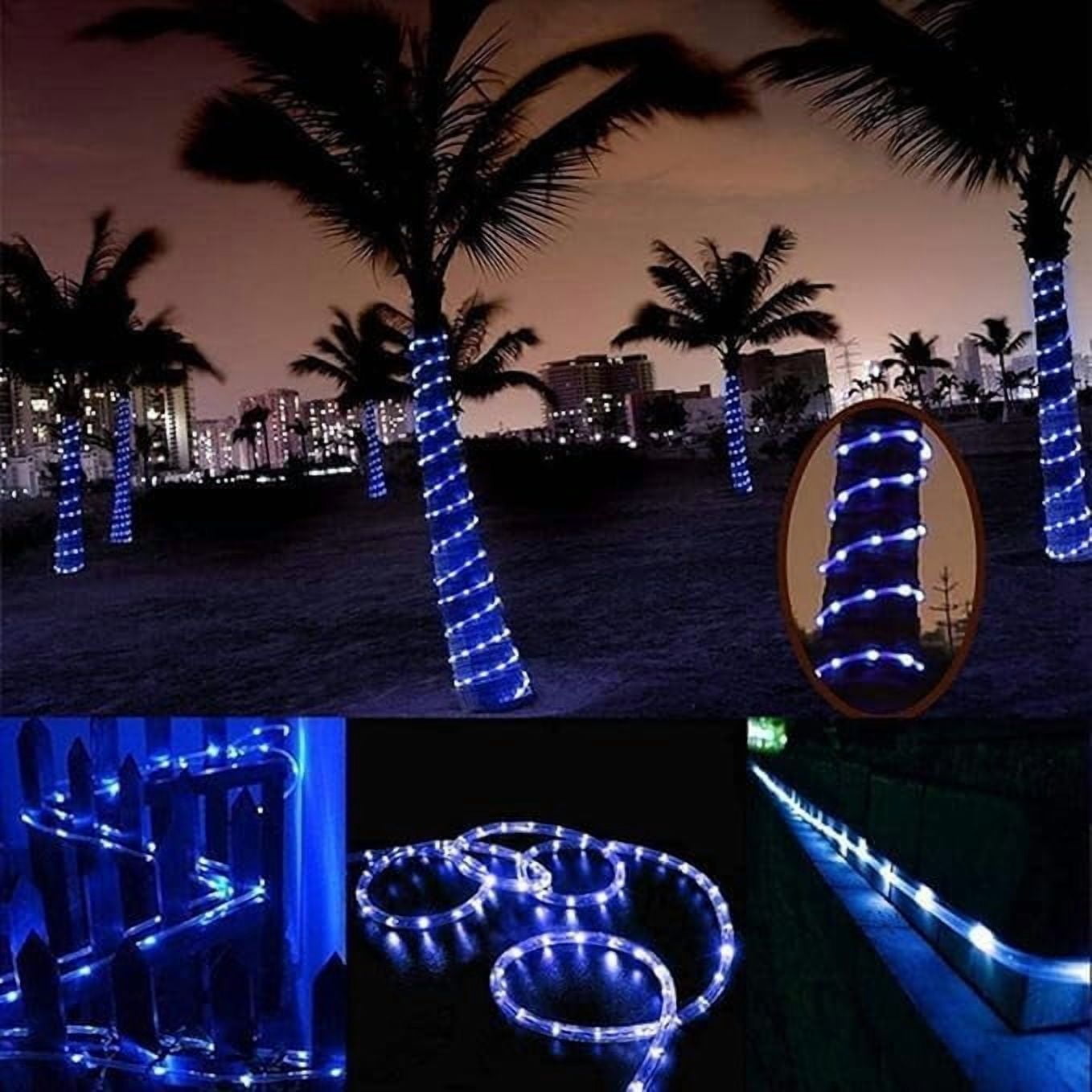 Rope String Lights, 32M/105ft 300LED Waterproof 8 Mode/Remote Battery Christmas Lights,Battery Powered String Lights Outdoor Indoor for Christmas Decorations
