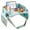 Green, variant on Carseat Table Tray for Kids Polyester Made Portable Drawing Board with Padded Shoulder Strap for Road Trip Activities