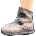 thumbnail image 1 of LAICAIW Surchaussures de Pluie-Chaussures de Bottes de Pluie, Mode Réutilisable Antidérapant Durable Facile à Utiliser Semelle Double Couche pour Espadrilles, Bottes, Chaussures de Jeu de Quilles, 1 of 7