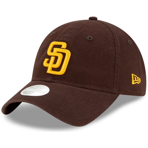 Gorra New Era MLB Core Classic 9TWENTY San Diego Padres, color marrón
