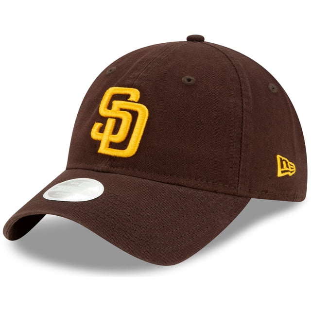 Gorra New Era MLB Core Classic 9TWENTY San Diego Padres, color marrón