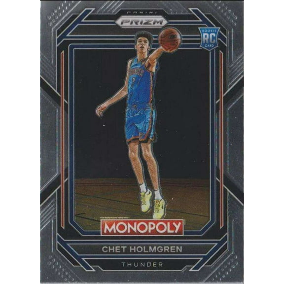 NBA 2022-23 Panini Prizm Monopoly     Chet Holmgren #63 (Rookie)