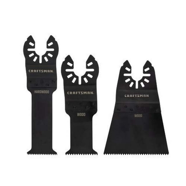 Juego de 3 cuchillas oscilantes Craftsman CMAO202 para herramientas
