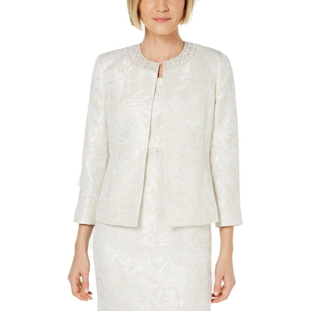 Kasper Kasper Womens Petites Suit Separate Business OpenFront Blazer