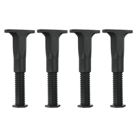 Uxcell 4 Pack Adjustable Bed Frame Support Legs, 4 Inch Bed Center Slat Support Leg