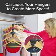 Original AS-SEEN-ON-TV, Ultra- Premium Hanger Hooks Triple Closet Space 18 PC Value Pack