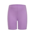 thumbnail image 2 of Baby Girl Pants Girls Summer Elastic Waist Safety Shorts Breathable Soft Play Purple 9-10 Years, 2 of 3