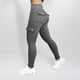 thumbnail image 1 of MKLEKYY Conjunto deportivo mujer Pantalones de yoga básicos de cintura ancha sólidos para mujer Pantalones deportivos con múltiples bolsillos, 1 of 4