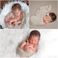 thumbnail image 3 of Coofit Shaggy Area Rug Soft Long Hair Photography Rug Photo Prop with Baby Swaddle Wrap, 3 of 10