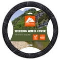 thumbnail image 2 of Ozark Trail Topographical Print Faux Leather Steering Wheel Cover, Universal Fit for Sedans, SUVs, 2 of 6