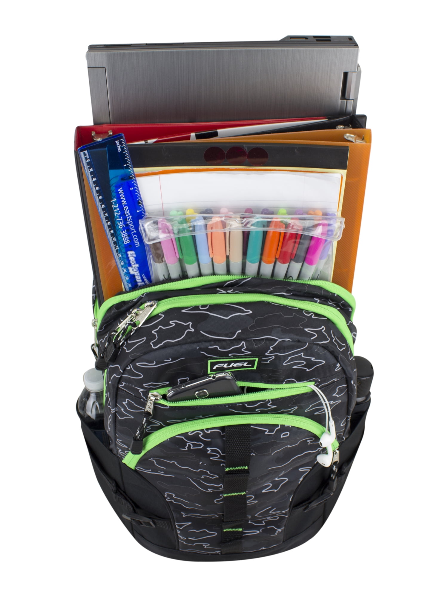 Fuel Dynamo Multipocket Active Backpack, Camo Outline