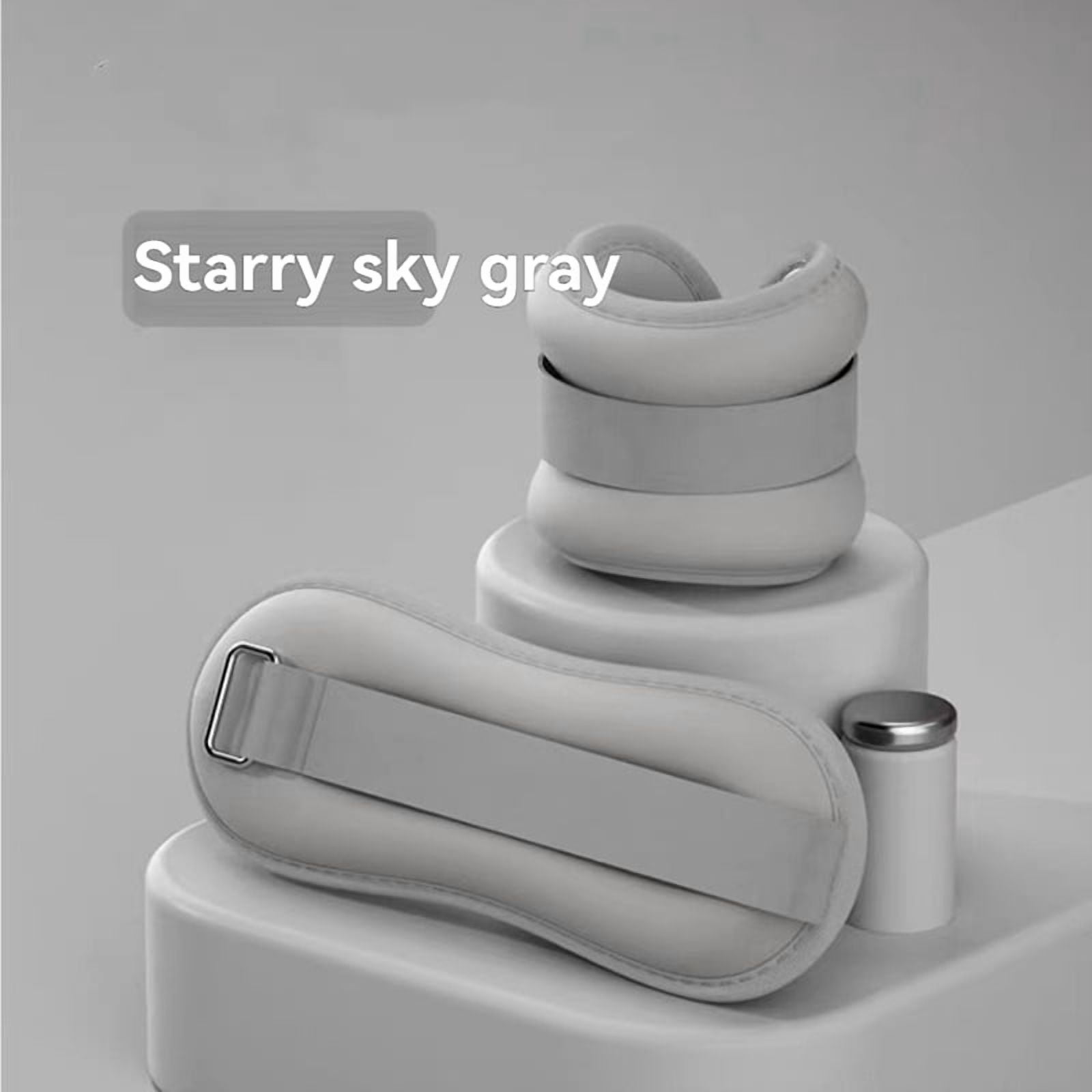 Wrist Leg Weights Wrist Sandbag Ankle Weights Fitness Equipment Portable Sandbag Ankle Strength Training Wrist Weights D,1pair * Sandbag,Starry Grey
