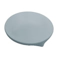 thumbnail image 1 of Mantel de mesa lavable, sencillo, a prueba de polvo, elástico, protector de mesa para decoración de bodas, picnics y fiestas. Azul Diámetro 60 cm, 1 of 8
