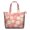 Pink Daisy Flower, variant on Lightblue Daisy Flower Green Dots Pattern Travel Tote Bags for Women Carry On,Large Weekender Bags for Women Travel,Multi Functional Duffle Bag for Work,Shopping,Sports