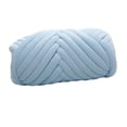 thumbnail image 1 of Bearachild 1 kg de hilo grueso de terciopelo brazo tejer alfombra hacer tejido a mano mascota cama ganchillo amarillo Artesanía Azul claro, 1 of 1
