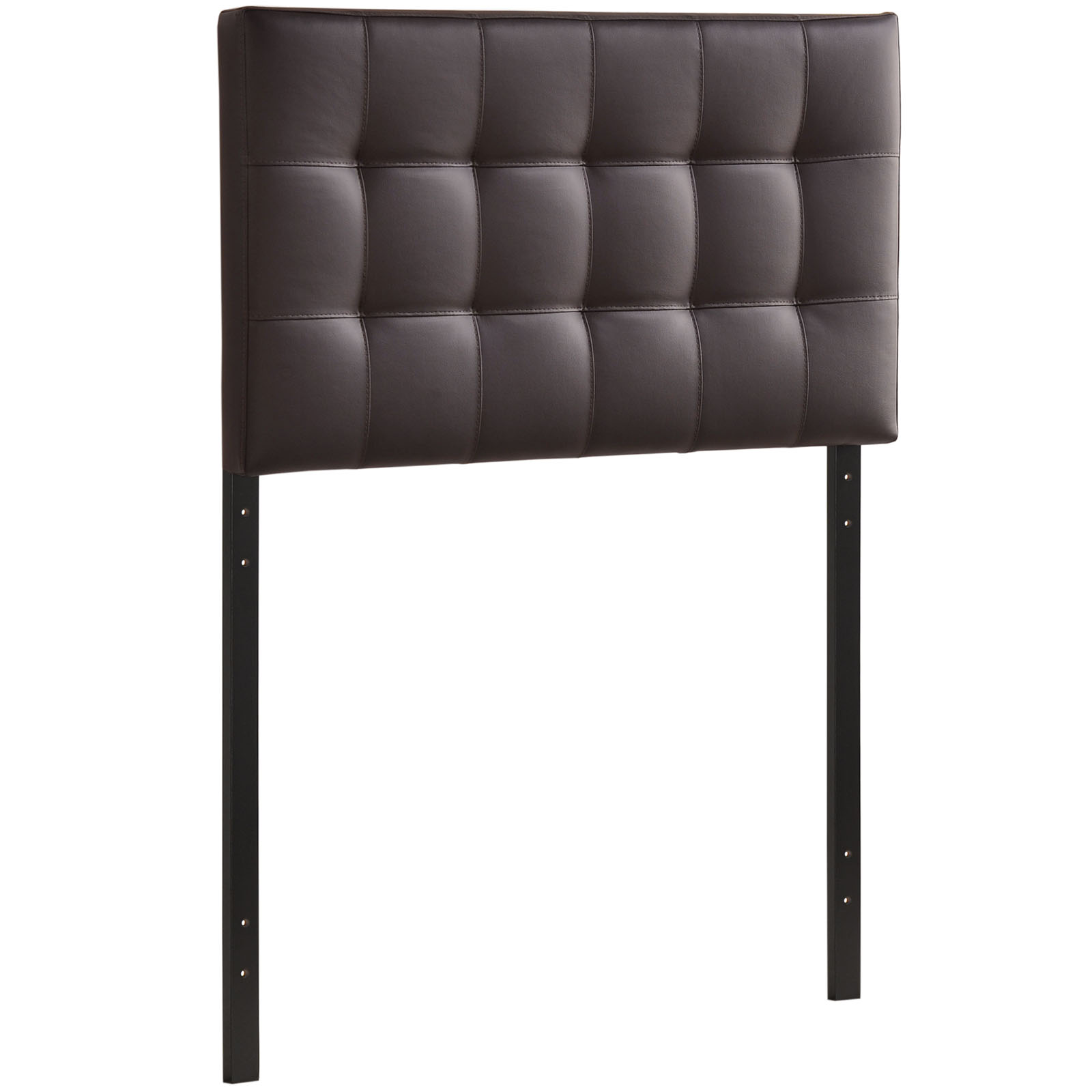 Modway Lily Twin Upholstered Vinyl Headboard in Brown - image 4 of 5