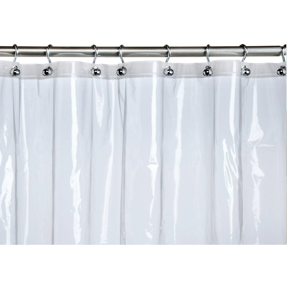 Venice Elegant Home Heavy Duty Vinyl Shower Curtain Liner With 12 Metal
