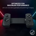 thumbnail image 6 of Razer Kishi V2 Mobile Gaming Controller for Android, Console Quality Gaming Controls, Universal Fit, Stream PC, Xbox, PlayStation Games, Ultra Low Latency, Ergonomic Design, 6 of 10