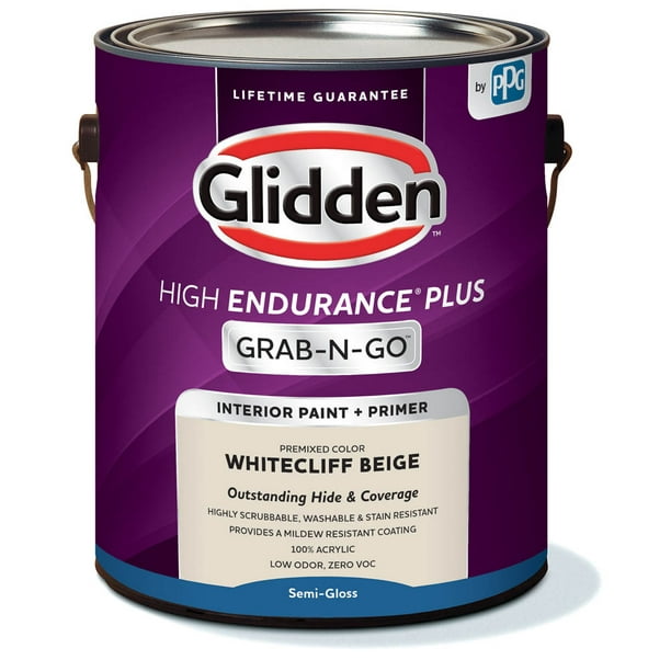 Glidden High Endurance Plus GrabNGo SemiGloss Interior Paint
