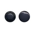 thumbnail image 1 of 2 piezas de cabujones de cúpula plana de 20 mm de ajuste piedra de para collar Pendientes Anillos Negro, 1 of 7